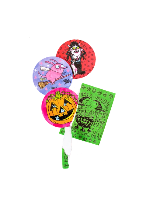 Mystery Halloween Sticker Pack