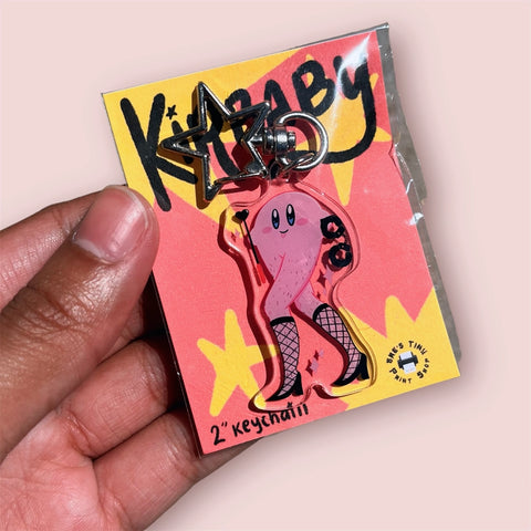 Kirbaby Keychain