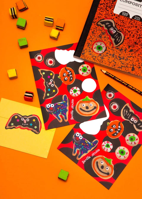 Halloween Cookies Sticker Sheet