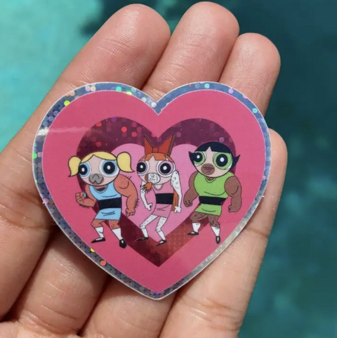 Power Bluff Girls Sticker