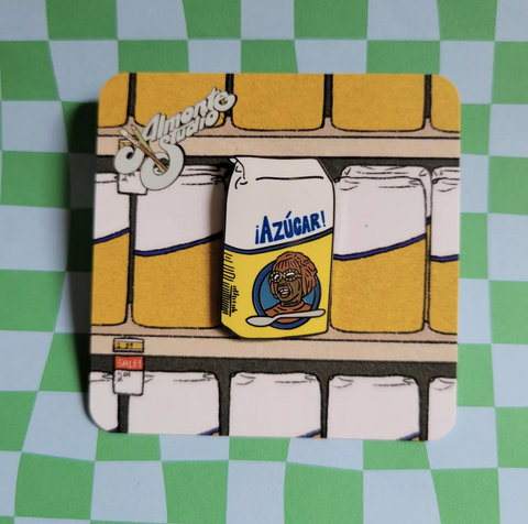 Azucar Enamel Pin