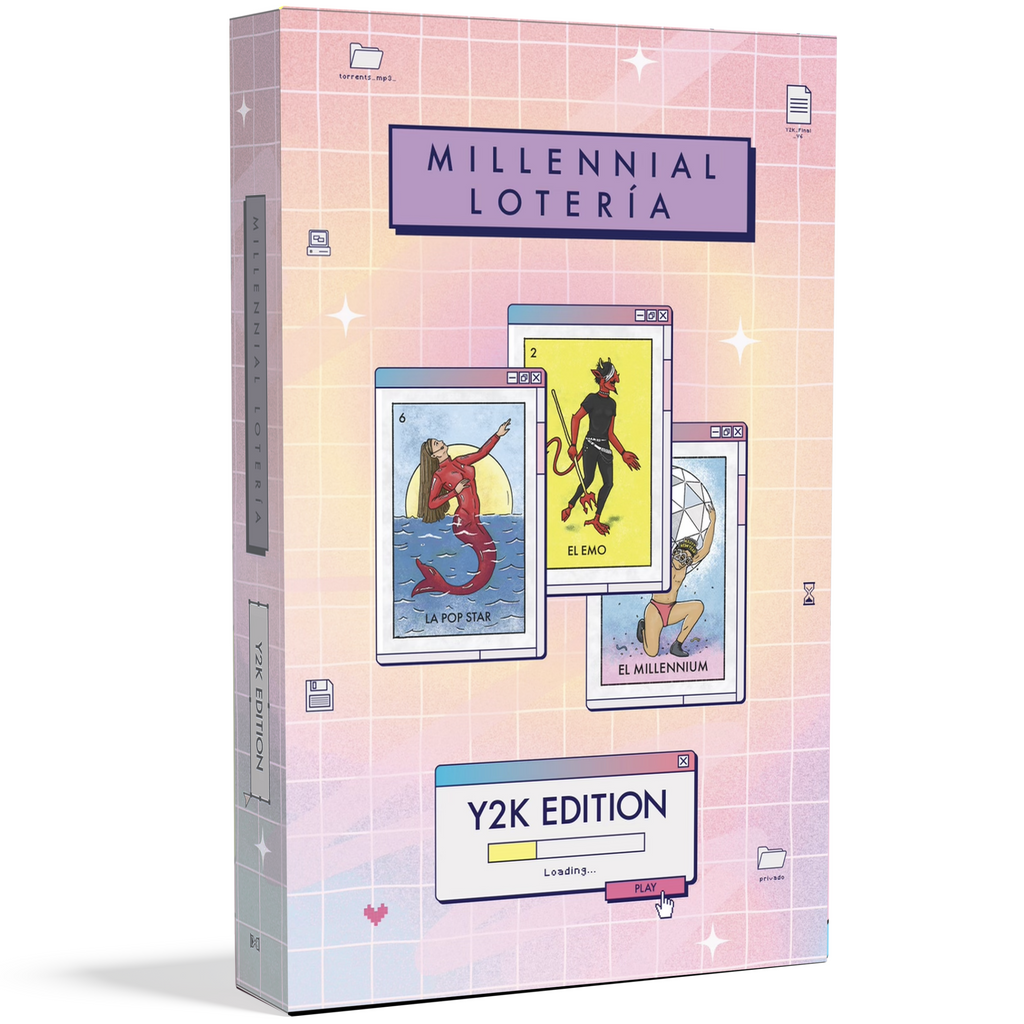 Millennial Loteria Board Game: La Y2K Edition