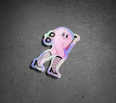 Sexy Kirby Sticker