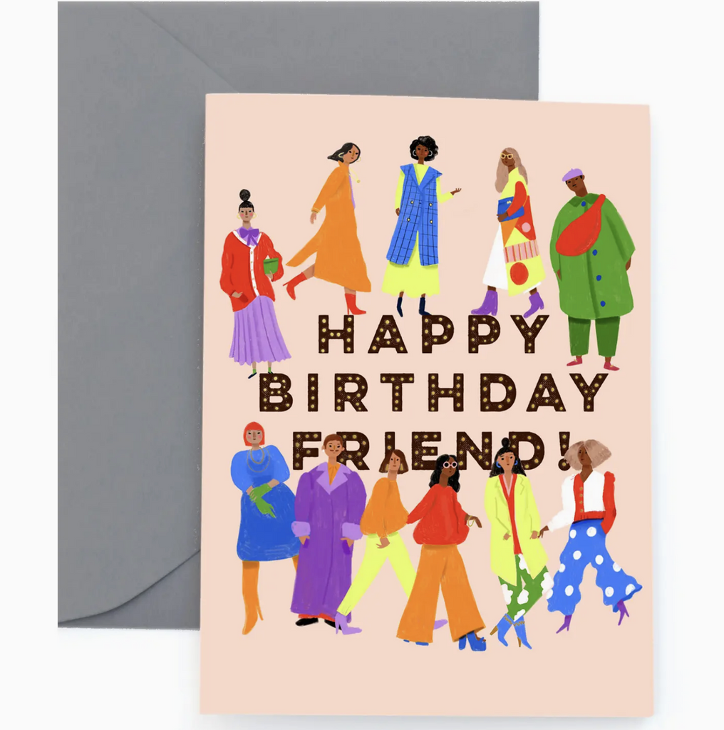 Tomodachi Crew  - Birthday Card