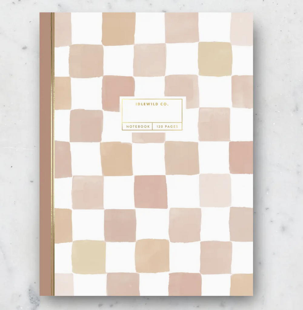 Nude Checks Notebook - 120 Pages