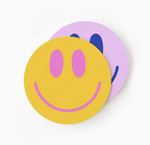 Smiley Face Coasters