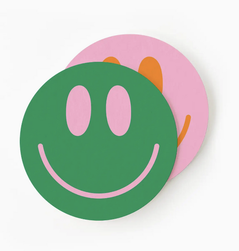 Smiley Face Coasters