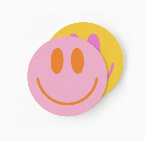 Smiley Face Coasters