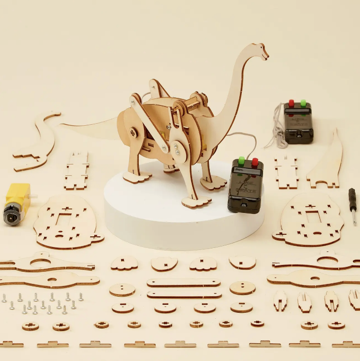 Createkit - Dinosaur Robot Brachiosaurus, Stem Toy, Diy Kit