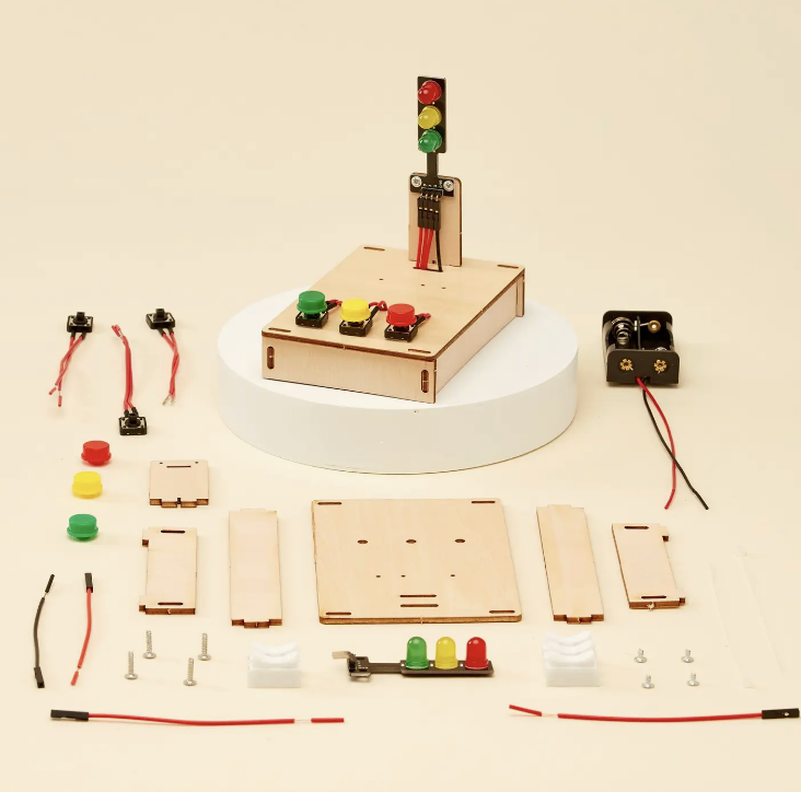 Createkit - Traffic Lights, Educational Stem Toy For Kids