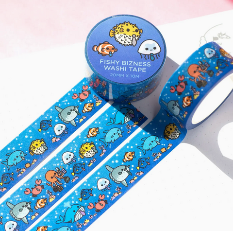 Fishy Bizness Washi Tape