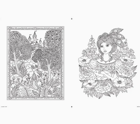 Luna Coloring Book