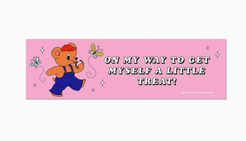On My Way Bumper Sticker