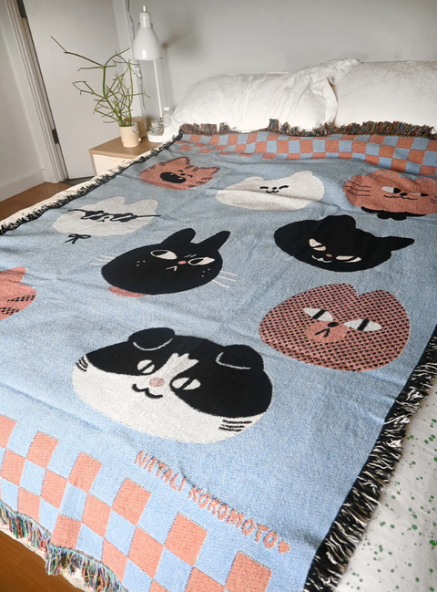 "CATS" Throw blanket