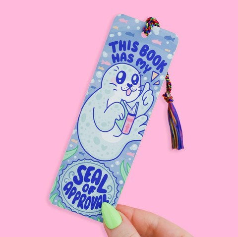 This Book Has My Seal of Approval Bookmark