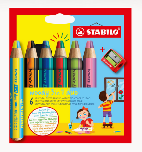 Stabilo Woody 3-in-1 Duo