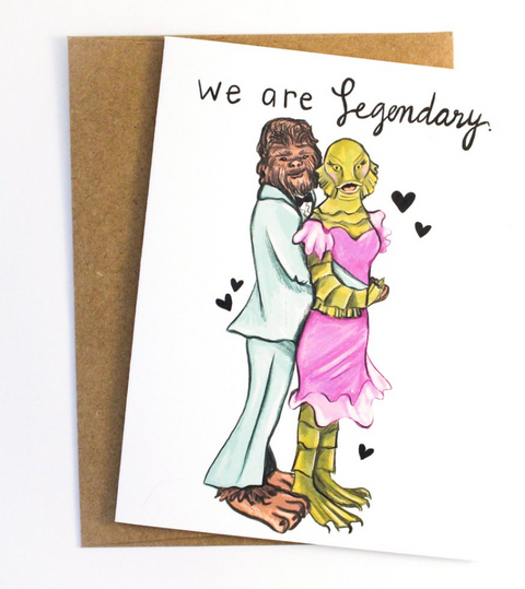 Legendary Love Greeting Card