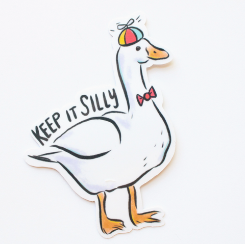 Keep It Silly Vinyl Sticker