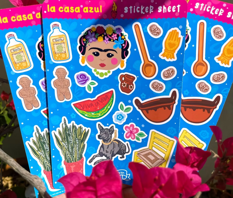 La Casa Azul Sticker Sheet