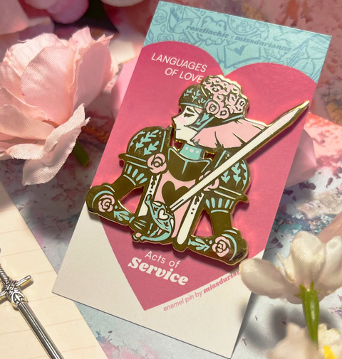 Acts of Service - Love Language Enamel Pin