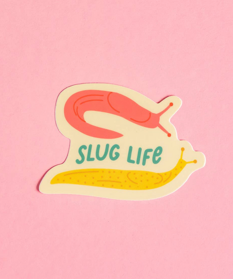 Slug Life Sticker | Vinyl Die-Cut Waterproof Sticker