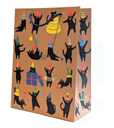 Gift Bag - Funky Cats
