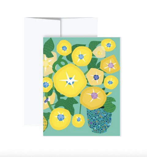 High John (Morning Glory) - Greeting Card