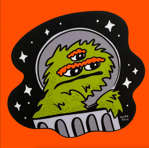 Grouch Sticker