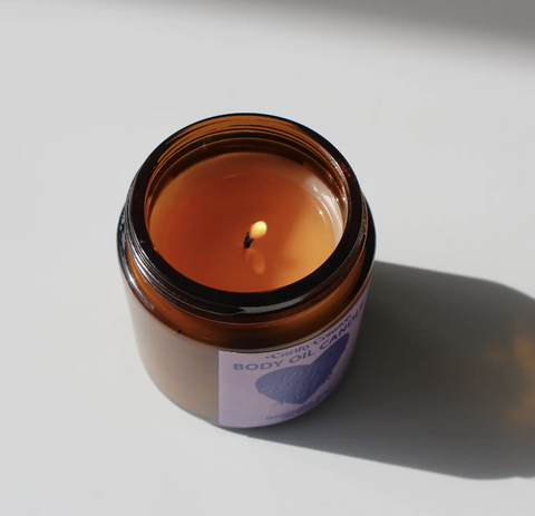 Body Oil Candle