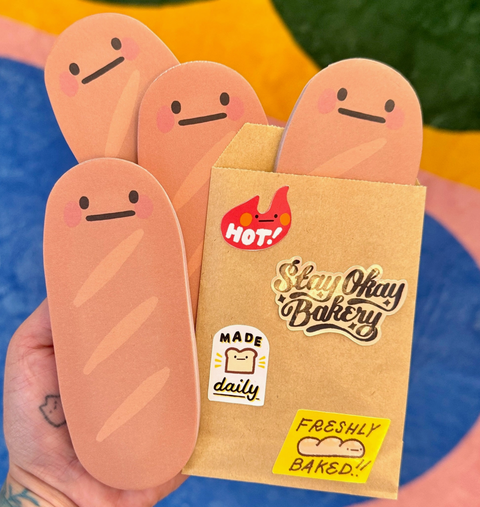 Baguette Memo Pad