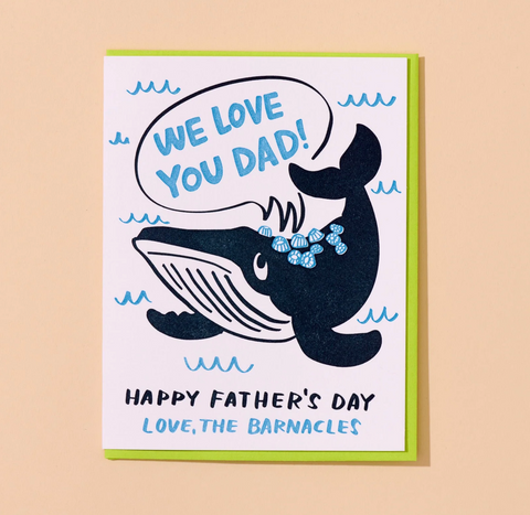 Barnacle Father's Day Card