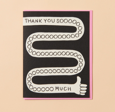 Thanks Soooo Much Card