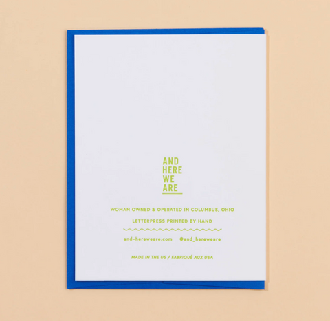 Like a Father To Me Card