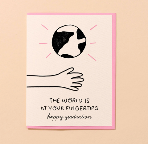 The world is at your Fingertips Card