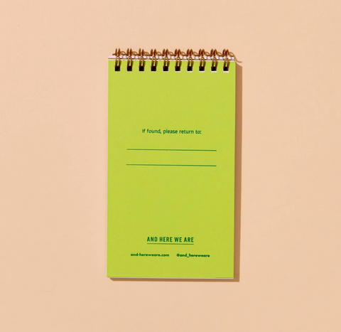 Aster Wildflower Pocket Notebook