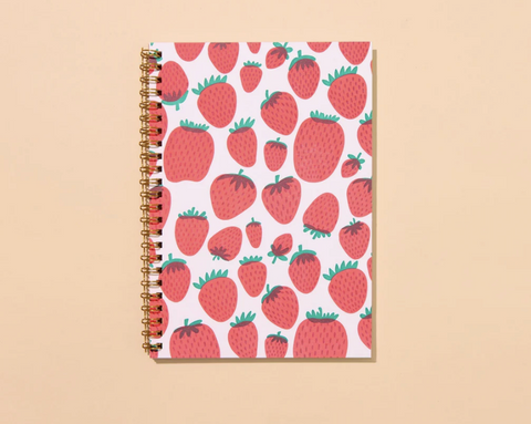 Strawberries A5 Notebook