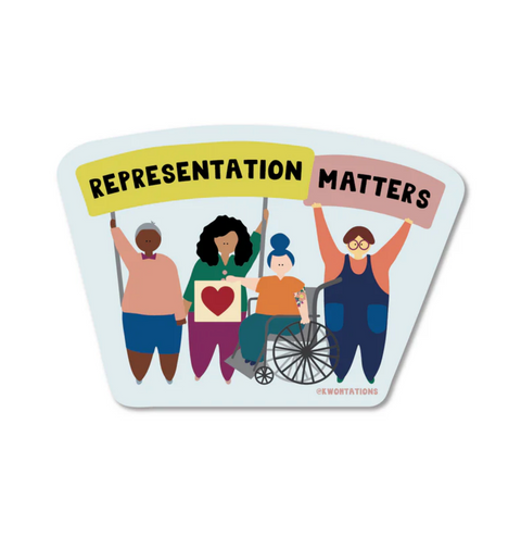 Representation Matters Sticker