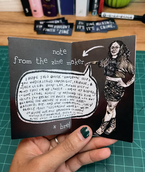 Zines, Copyright, and You Mini Zine