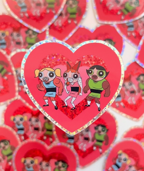 Power Bluff Girls Sticker