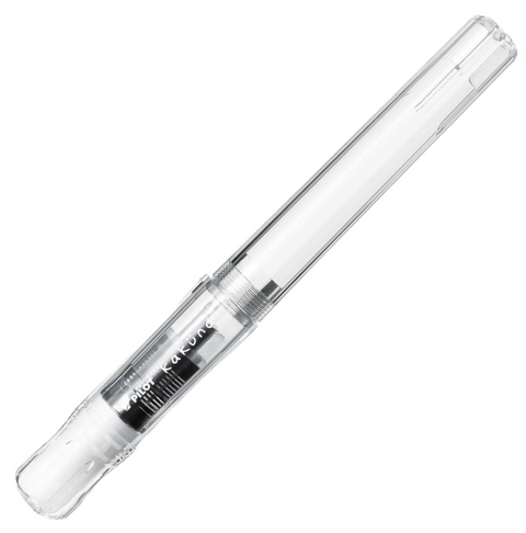 Pilot Kakuno Fountain Pen, Clear Barrel - Extra Fine Nib