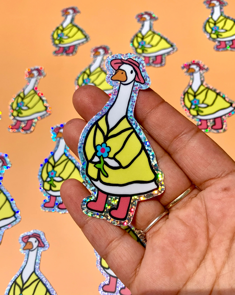 Gertie Goose Sticker