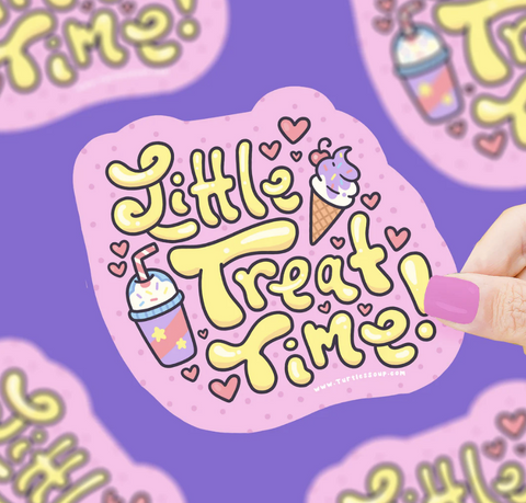 Little Treat Time Vinyl Sticker