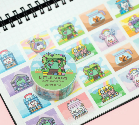 Little Shops Stamp Washi Tape