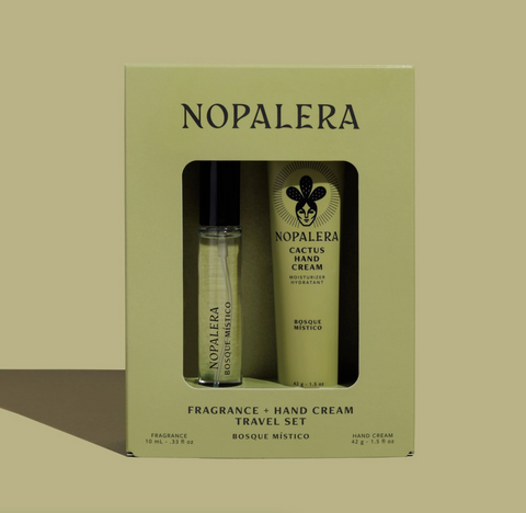 Hand Cream + Travel Fragrance Gift Set - Bosque Mistico