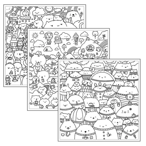 Color Fun Fun! Coloring Book Vol. 1