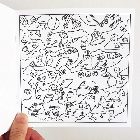 Color Fun Fun! Coloring Book Vol. 1