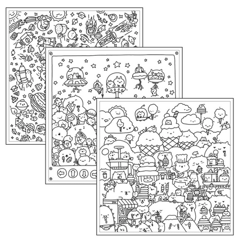 Color Fun Fun! Coloring Book Vol. 1