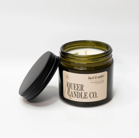 Basil & Amber Candle