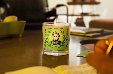 Walter Mercado Prosperidad Candle