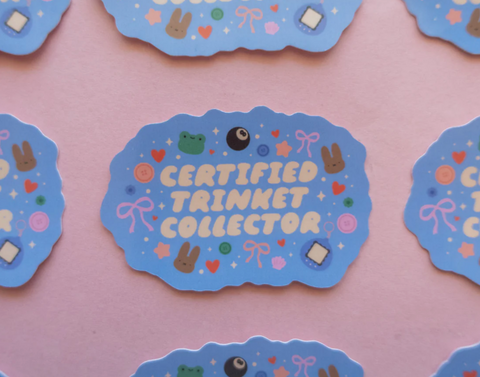 Trinket Collector Sticker